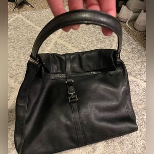 GUCCI - Black Hobo Bag